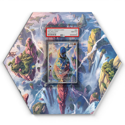 130/086 Sawk - Extended Artwork Pokemon Card Display