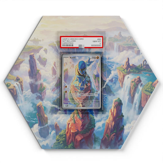130/086 Sawk - Extended Artwork Pokemon Card Display