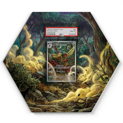 130 Kingambit - Extended Artwork Pokemon Card Display