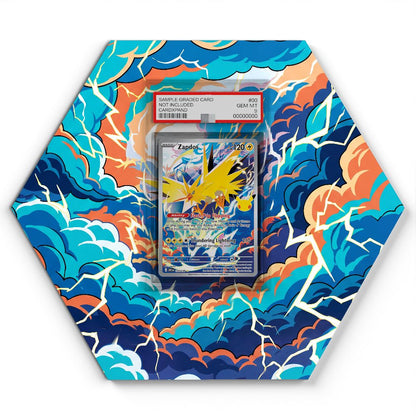 133/128 Zapdos - Extended Artwork Pokemon Card Display