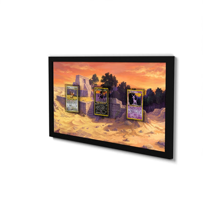 133 Eevee, 32 Umbreon & 20 Espeon - Connected Extended Artwork Trading Card Frame