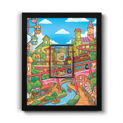135/128 Morpeko - Extended Artwork Pokemon Card Frame