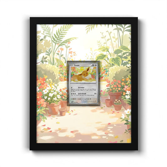 135/167 Eevee - Extended Artwork Pokemon Card Frame