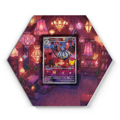 137/128 Chandelure - Extended Artwork Pokemon Card Display