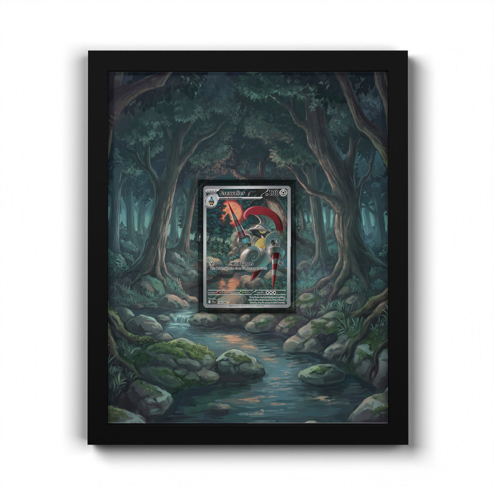 138/086 Escavalier - Extended Artwork Pokemon Card Frame