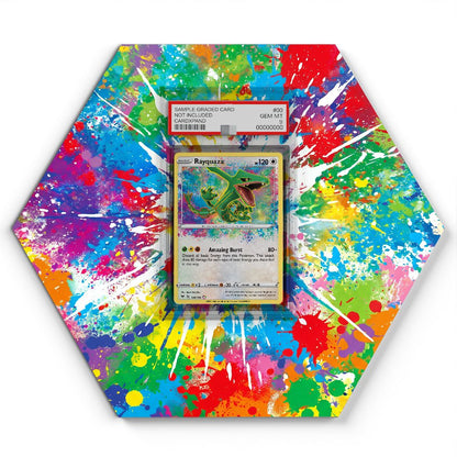 138/185 Rayquaza - Extended Artwork Pokemon Card Display