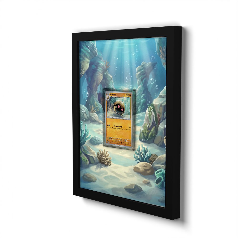 140/165 Kabuto - Extended Artwork Pokemon Card Frame