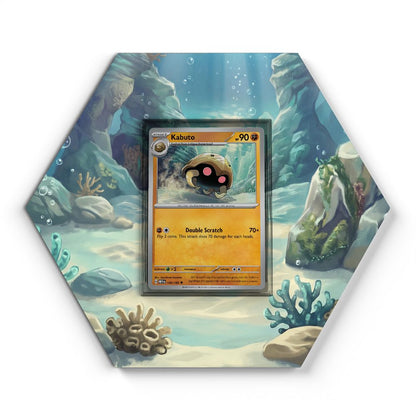 140/165 Kabuto - Extended Artwork Pokemon Card Display