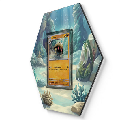 140/165 Kabuto - Extended Artwork Pokemon Card Display