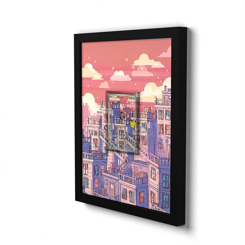 141/128 Galarian Meowth - Extended Artwork Pokemon Card Frame