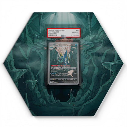 141/132 Clawitzer - Extended Artwork Pokemon Card Display