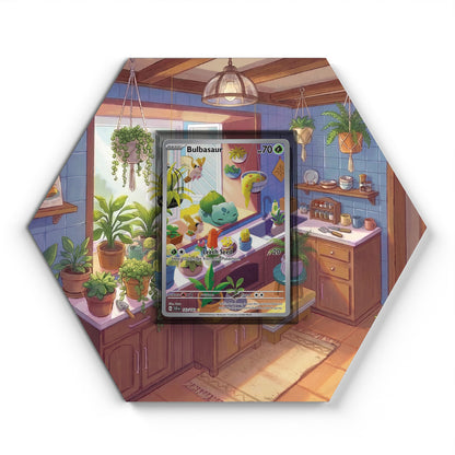 143/142 Bulbasaur - Extended Artwork Pokemon Card Display