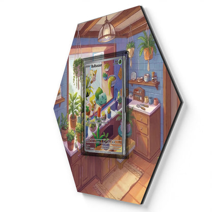 143/142 Bulbasaur - Extended Artwork Pokemon Card Display