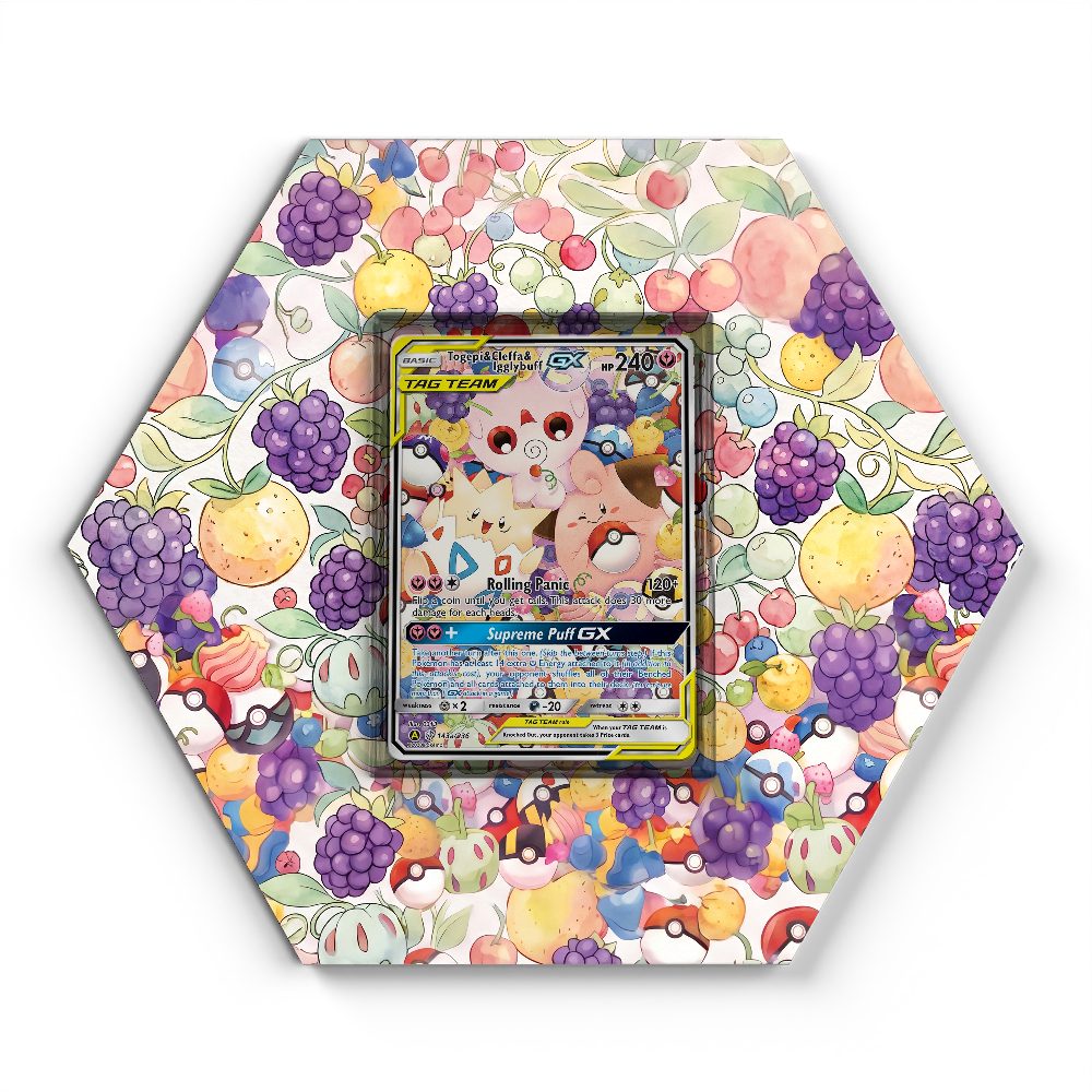 143a/236 Togepi, Cleffa & Igglybuff GX - Extended Artwork Pokemon Card Display
