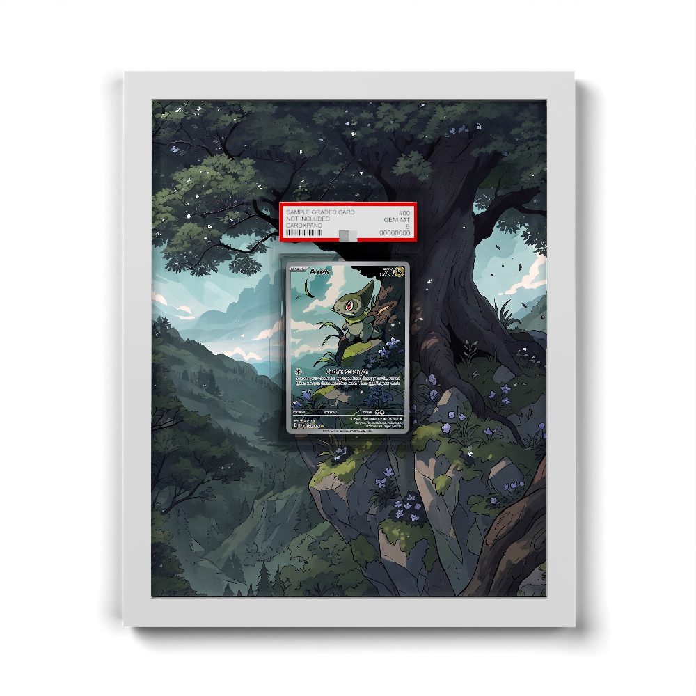 145/086 Axew - Extended Artwork Pokemon Card Frame