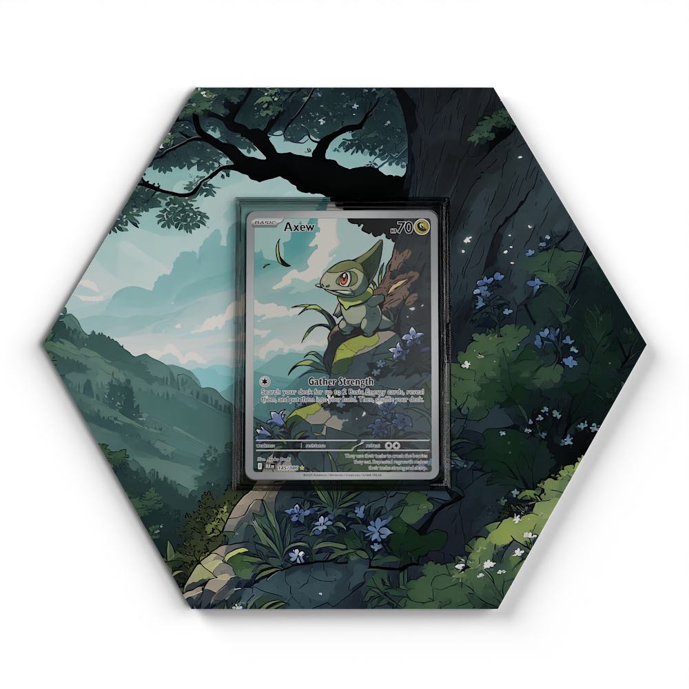 105 Branawarz - Extended Artwork Pokemon Card Display