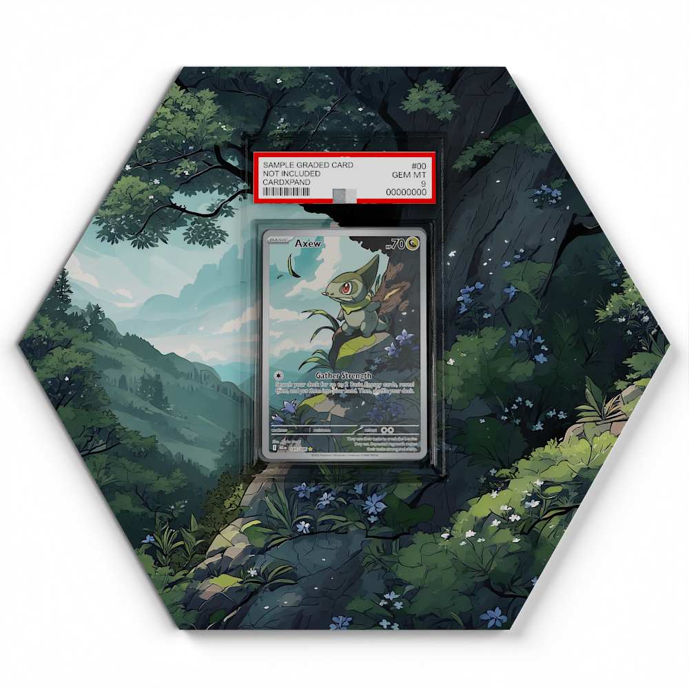105 Branawarz - Extended Artwork Pokemon Card Display