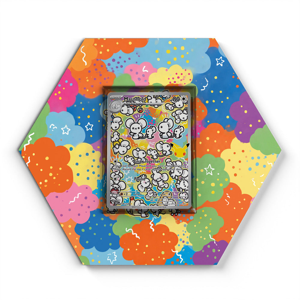 146/128 Maushold - Extended Artwork Pokemon Card Display