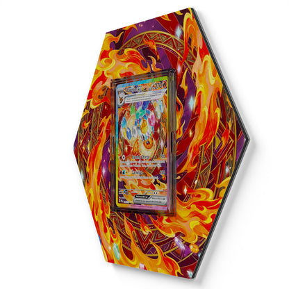 146/131 Flareon EX - Extended Artwork Pokemon Card Display