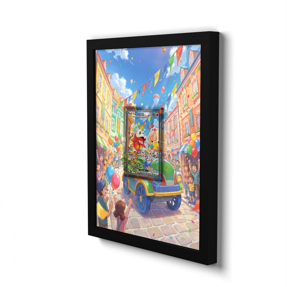 147/128 Fuecoco - Extended Artwork Pokemon Card Frame