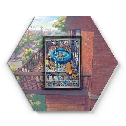 148/142 Squirtle - Extended Artwork Pokemon Card Display