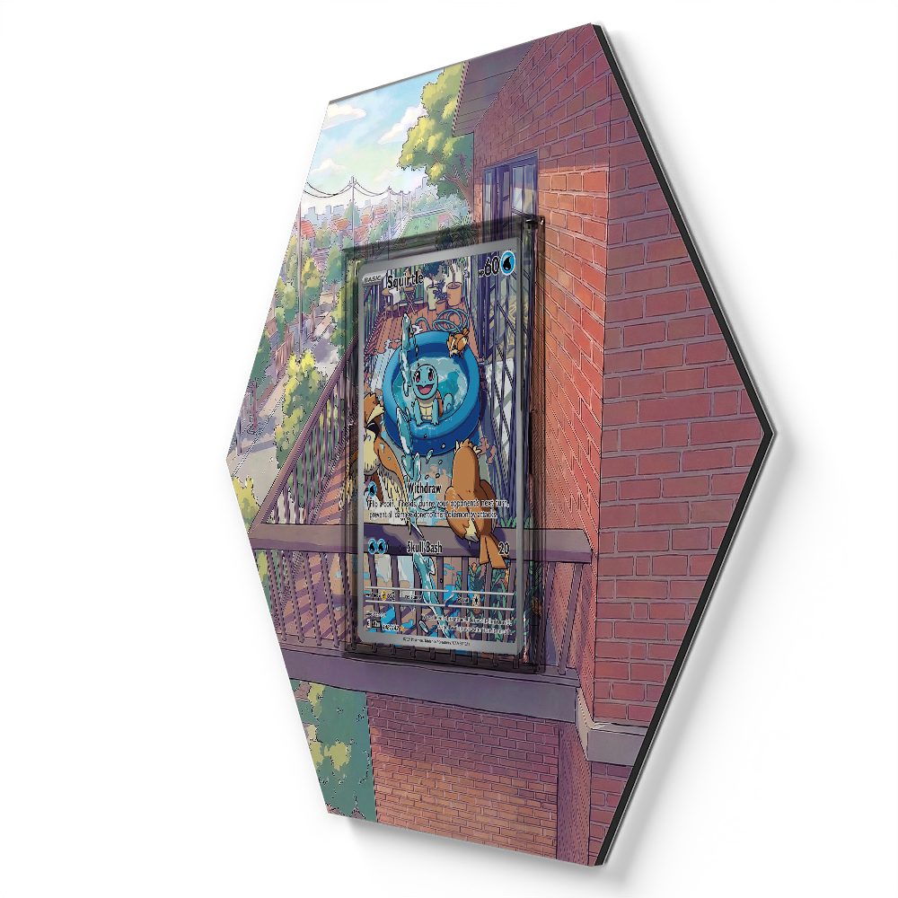 148/142 Squirtle - Extended Artwork Pokemon Card Display