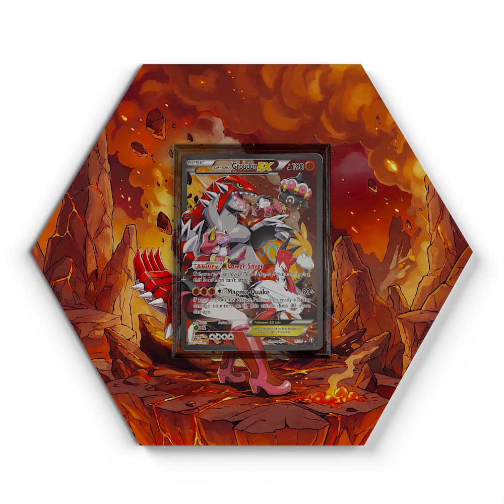 164/131 Gromago EX - Extended Artwork Pokemon Card Display