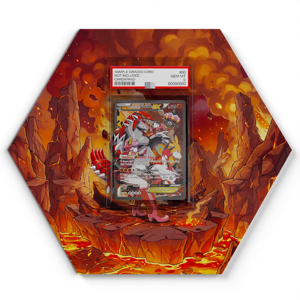 164/131 Gromago EX - Extended Artwork Pokemon Card Display