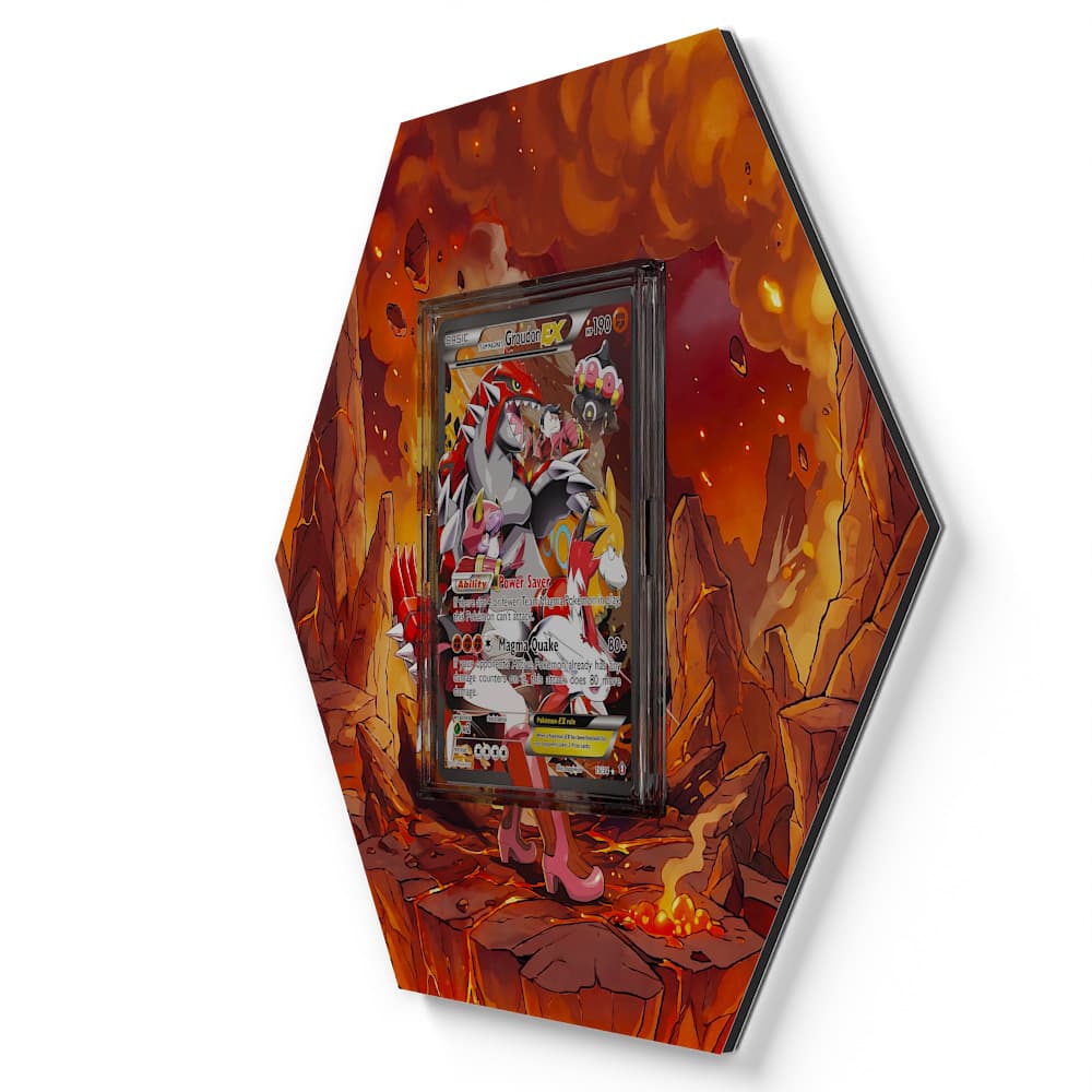 164/131 Gromago EX - Extended Artwork Pokemon Card Display