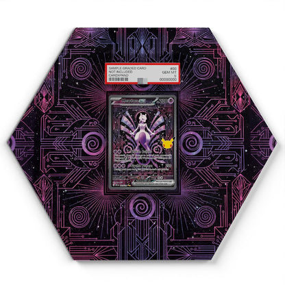 151/128 Mewtwo ex - Extended Artwork Pokemon Card Display