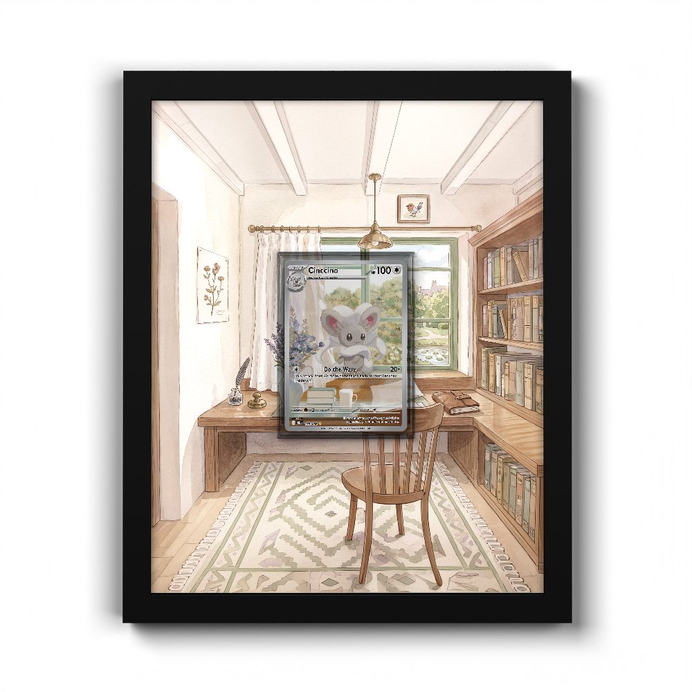 153/086 Cinccino - Extended Artwork Pokemon Card Frame