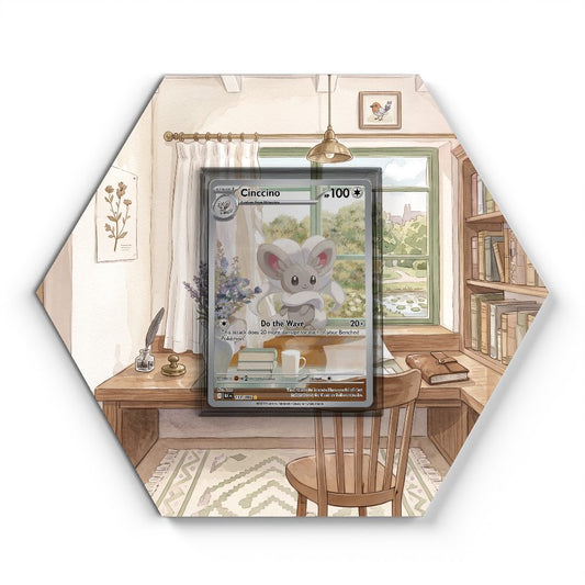 153/086 Cinccino - Extended Artwork Pokemon Card Display