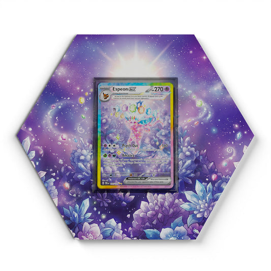 155/131 Espeon EX - Extended Artwork Pokemon Card Display