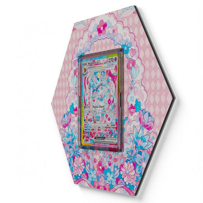 156/131 Sylveon EX - Extended Artwork Pokemon Card Display