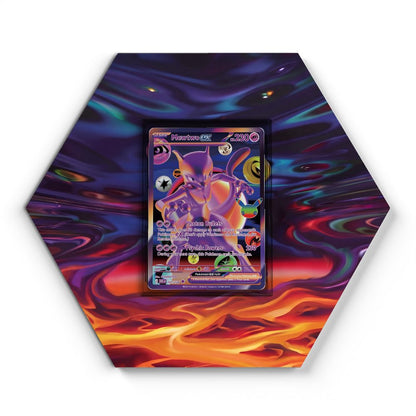 157/128 Mewtwo EX - Extended Artwork Pokemon Card Display