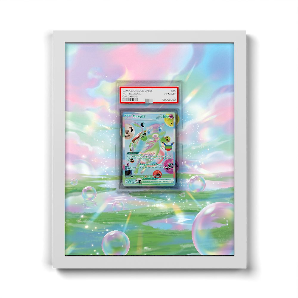 158/128 Mew ex - Extended Artwork Pokemon Card Frame