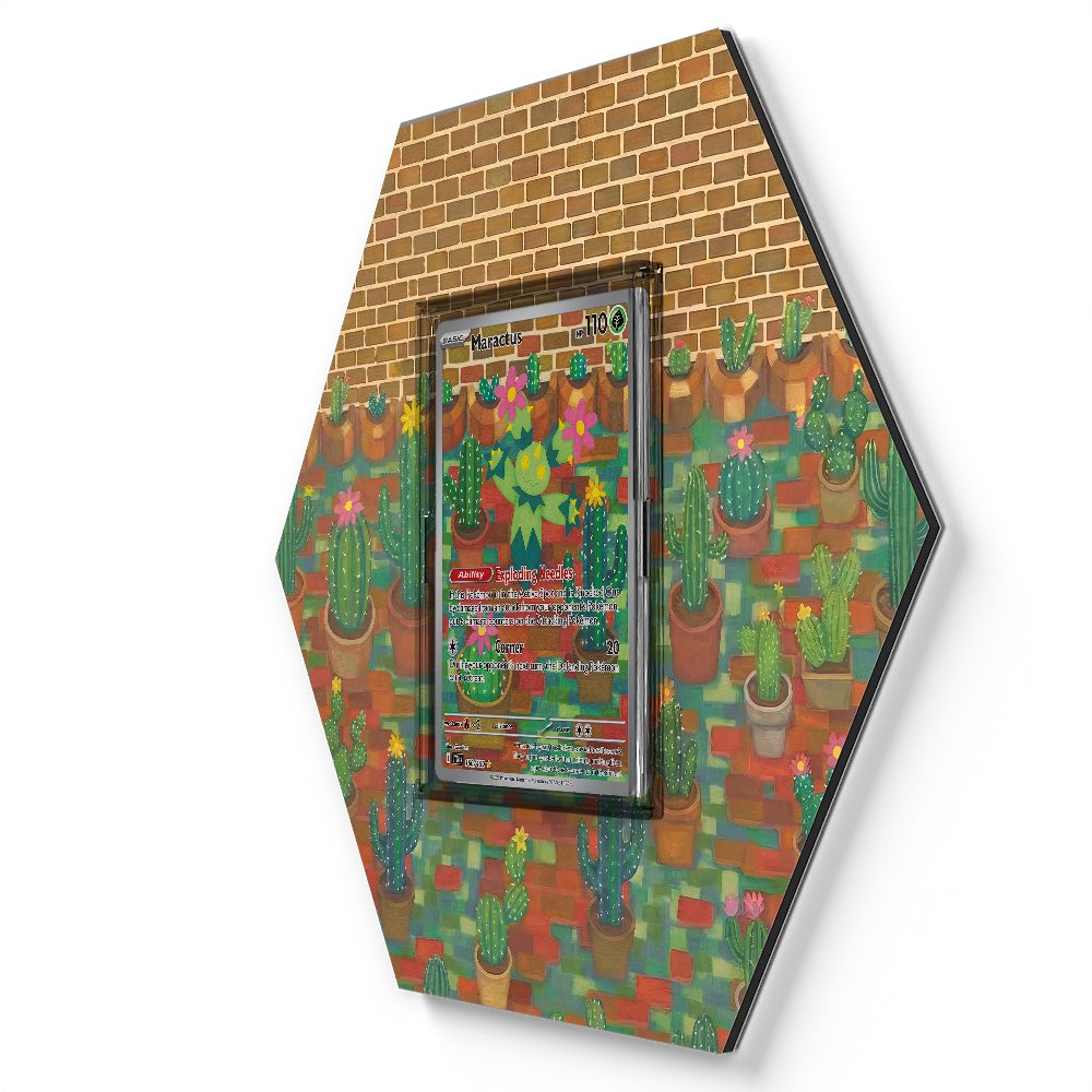 160/159 Maractus - Extended Artwork Pokemon Card Display