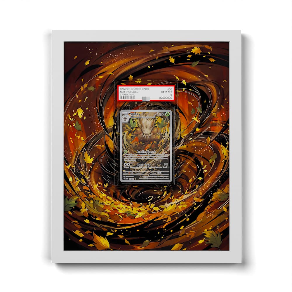 163 Shiftry - Extended Artwork Framed Pokemon Card Display