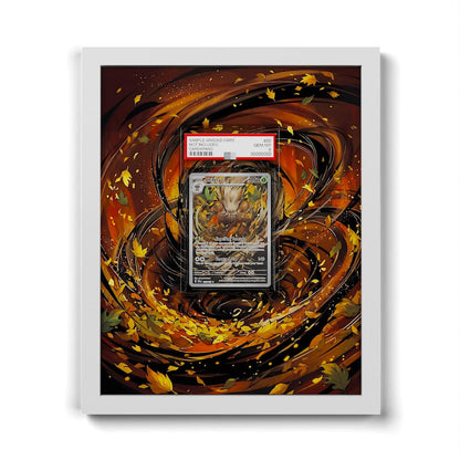 163 Shiftry - Extended Artwork Framed Pokemon Card Display