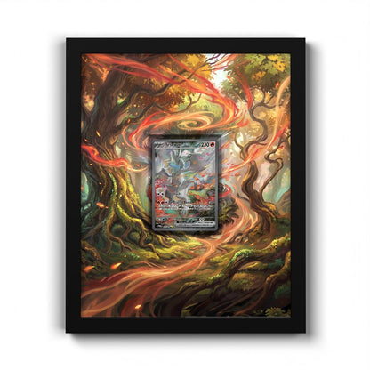 166/086 Reshiram - Extended Artwork Pokemon Card Frame
