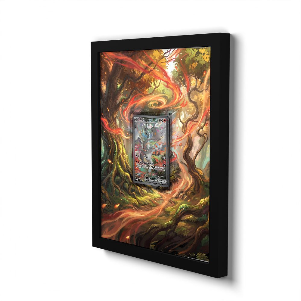 166/086 Reshiram - Extended Artwork Pokemon Card Frame