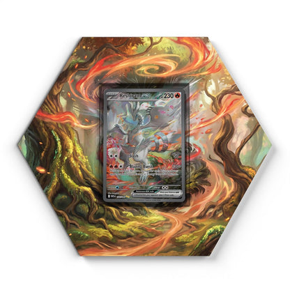 166/086 Reshiram - Extended Artwork Pokemon Card Display