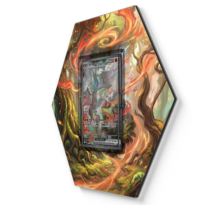 166/086 Reshiram - Extended Artwork Pokemon Card Display