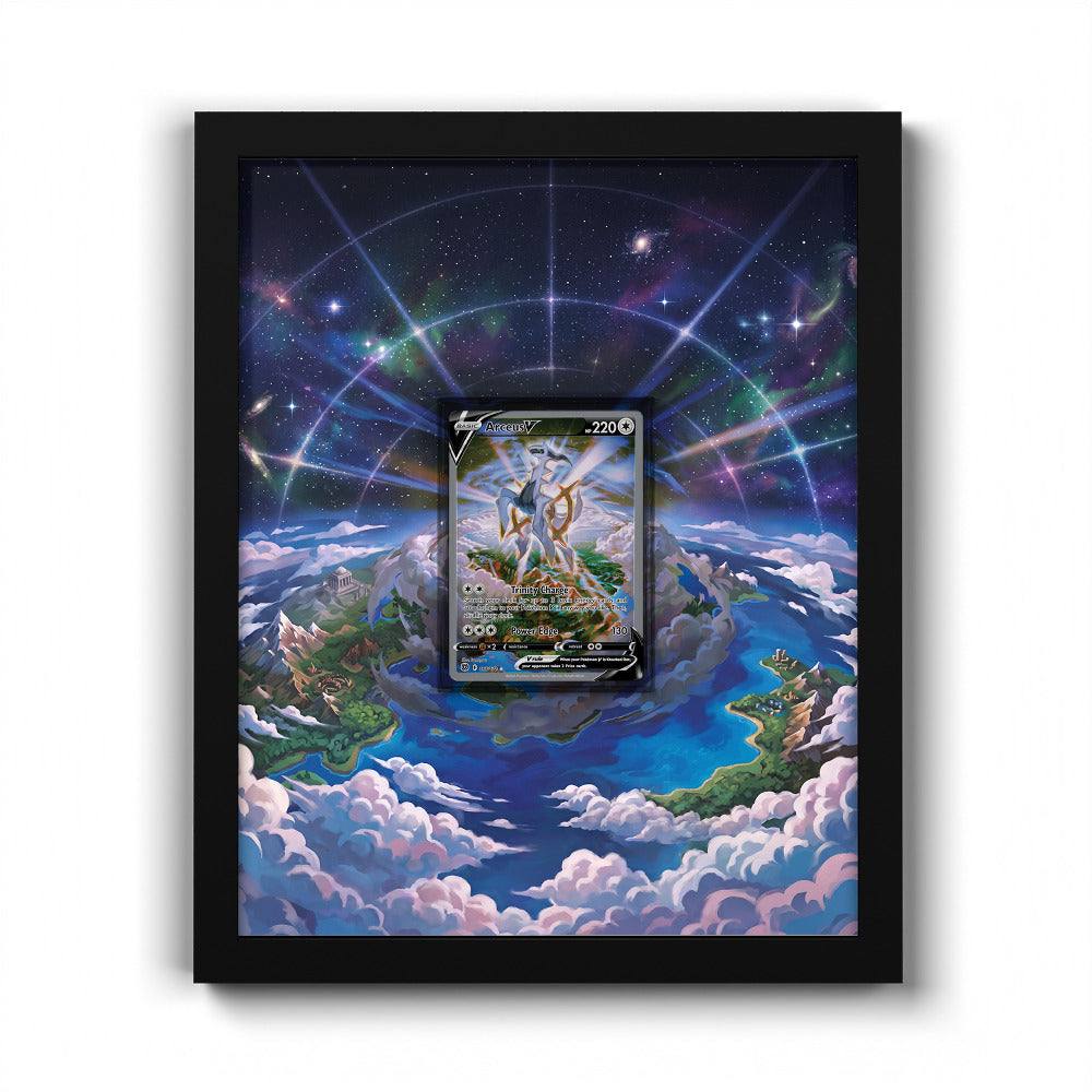 166/172 Arceus - Extended Artwork Pokemon Card Frame