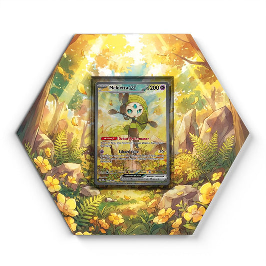 167/086 Meloetta ex - Extended Artwork Pokemon Card Display