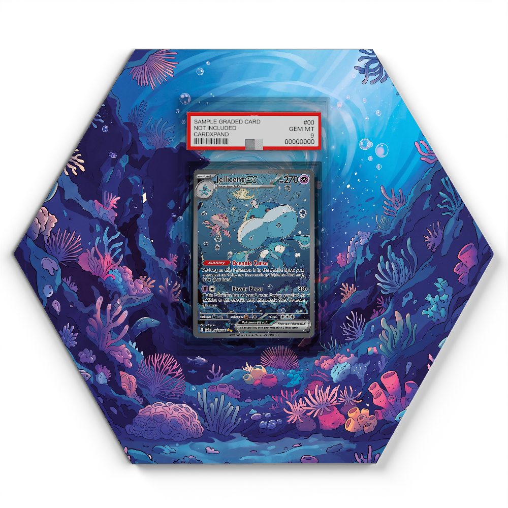 168/086 Jellicent EX - Extended Artwork Pokemon Card Display