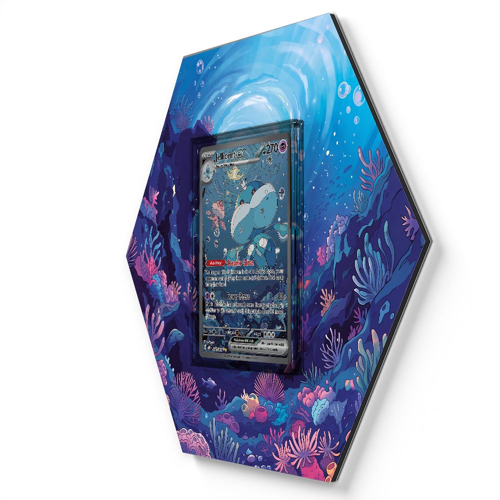 168/086 Jellicent EX - Extended Artwork Pokemon Card Display