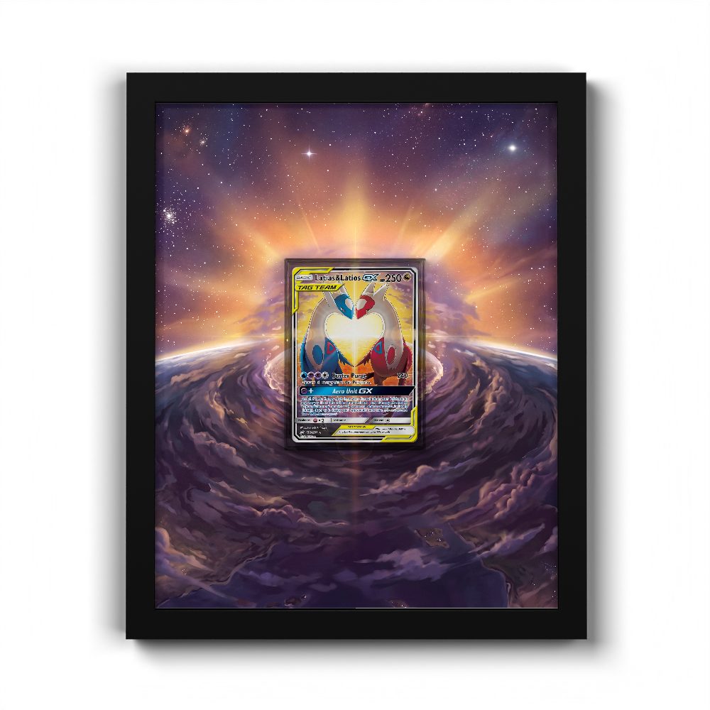 170/181 Latias & Latios GX - Extended Artwork Pokemon Card Frame