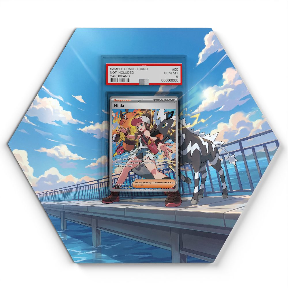 171/086 Hilda - Extended Artwork Pokemon Card Display