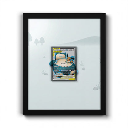 171/181 Eevee & Snorlax GX - Extended Artwork Pokemon Card Frame